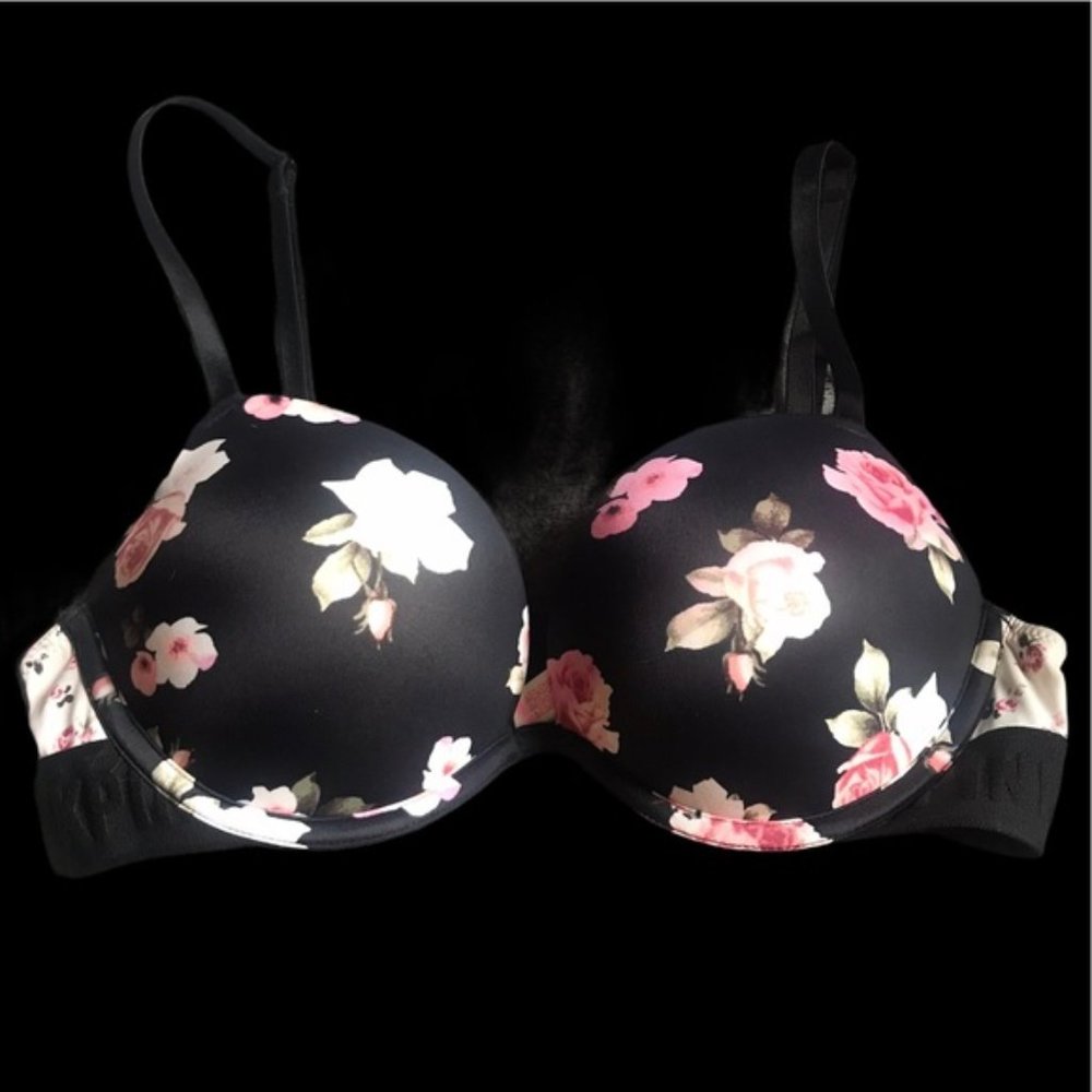 Pink Wear Everywhere Push Up Bra 34B NWOT